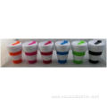 355mL Foldable Solid Color Silicone Cup